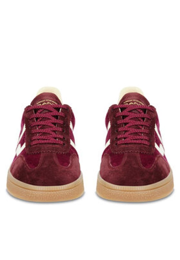 GANT - Gant Sneakersy 31533057 Bordowy. Kolor: czerwony. Materiał: materiał