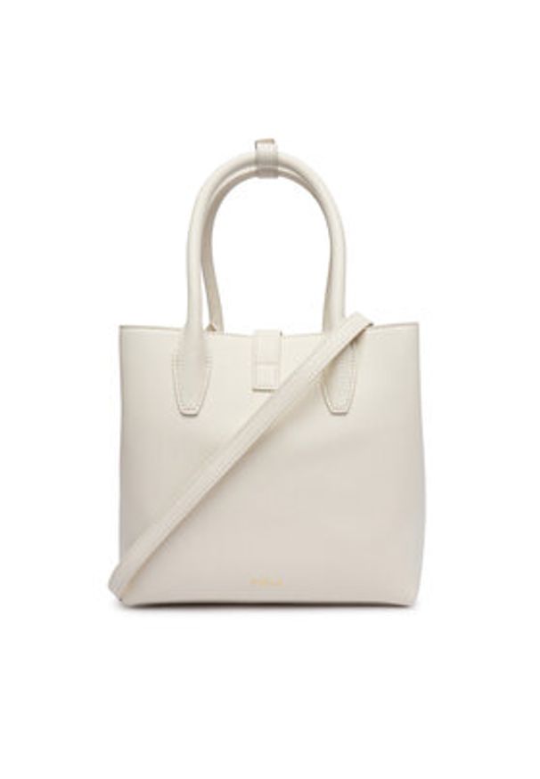 Furla Torebka Goccia S WB01949 ARE000 KH PNN00 Biały. Kolor: biały. Materiał: skórzane
