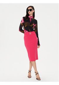 Rinascimento Spódnica ołówkowa CFC0118265003 Różowy Slim Fit. Kolor: różowy. Materiał: syntetyk #4