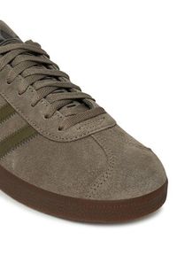 Adidas - adidas Sneakersy Gazelle JR6288 Khaki. Kolor: brązowy. Materiał: zamsz, skóra. Model: Adidas Gazelle #2