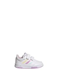 Adidas - Tensaur Hook and Loop Shoes. Kolor: wielokolorowy, różowy, biały, niebieski, fioletowy. Materiał: materiał