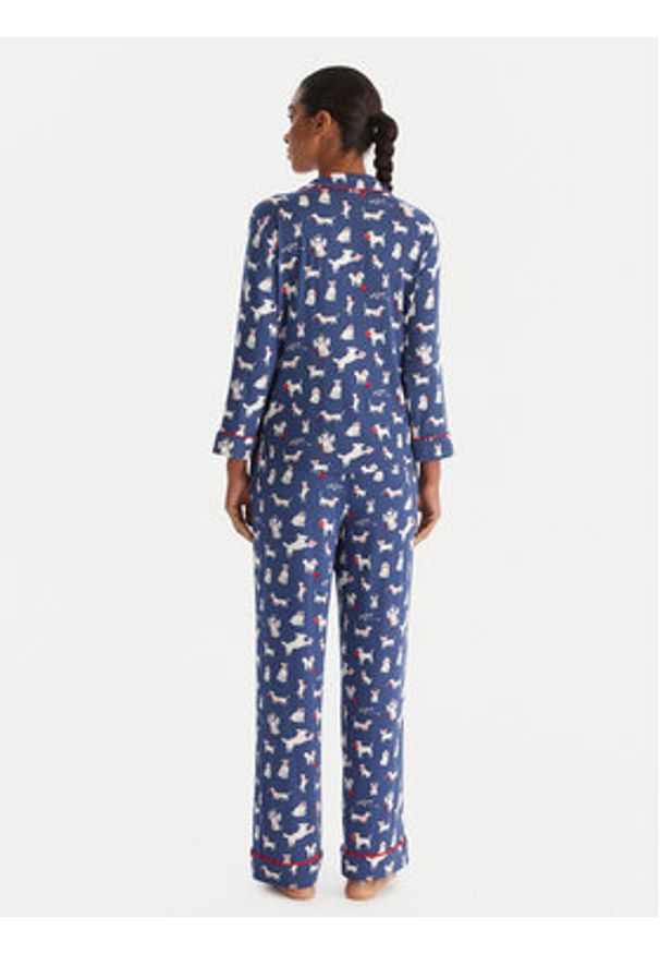 Kate Spade Piżama KSI82772 Niebieski Regular Fit. Kolor: niebieski. Materiał: syntetyk
