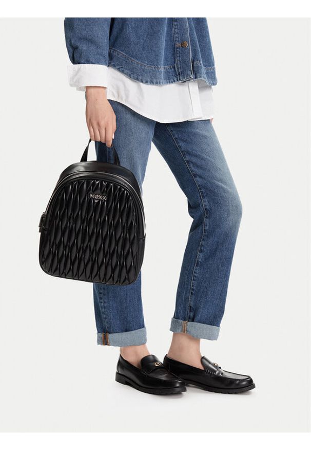 MEXX Plecak C-MEXX-L-011-08 Czarny. Kolor: czarny. Materiał: materiał