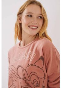 Women Secret - women'secret piżama Disney damska kolor różowy 3135196. Kolor: różowy. Wzór: motyw z bajki #3