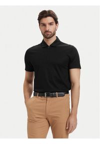 BOSS Polo H-Paras 50537954 Czarny Regular Fit. Typ kołnierza: polo. Kolor: czarny. Materiał: bawełna #1