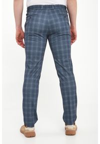 Karl Lagerfeld - Spodnie męskie w kratkę KARL LAGERFELD. Wzór: kratka #4