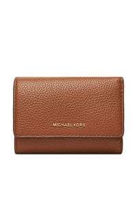 MICHAEL Michael Kors Duży Portfel Damski Bryant 32S5GYTP1L Brązowy. Kolor: brązowy. Materiał: skóra