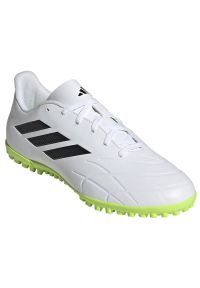 Adidas - Buty piłkarskie adidas Copa Pure.4 Tf M GZ2547 białe białe. Zapięcie: sznurówki. Kolor: biały. Materiał: syntetyk, guma. Sport: piłka nożna