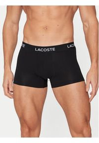 Lacoste Komplet 3 par bokserek 5H0864 Czarny. Kolor: czarny. Materiał: bawełna