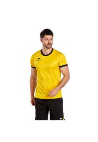 ERIMA - Jersey Erima Mantua. Kolor: wielokolorowy, żółty, czarny. Materiał: jersey. Sport: kolarstwo, fitness #1