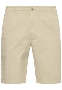Polo Ralph Lauren Szorty materiałowe Prepster 710644995 Beżowy Classic Fit. Kolor: beżowy. Materiał: bawełna