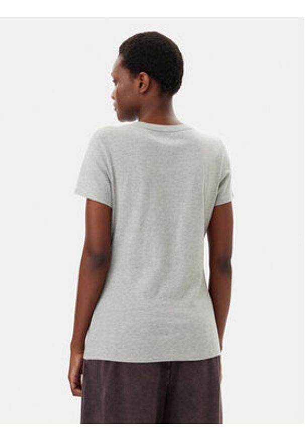 GAP - Gap T-Shirt 729555-05 Szary Regular Fit. Kolor: szary. Materiał: bawełna
