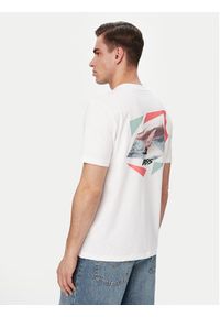 BOSS T-Shirt Movement 50561872 Kremowy Regular Fit. Kolor: kremowy. Materiał: bawełna #3