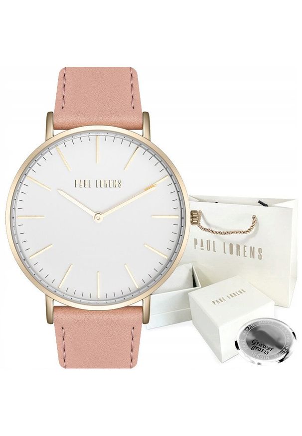 Zegarek damski Paul Lorens LONGIE-3E2 Z GRAWEREM