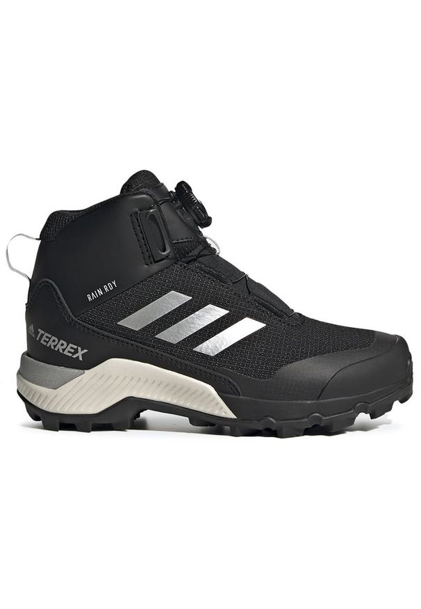 Adidas - Buty adidas Terrex Winter Mid Boa Hiking FU7272 - czarne. Kolor: czarny. Materiał: guma. Szerokość cholewki: normalna. Sezon: zima. Styl: młodzieżowy