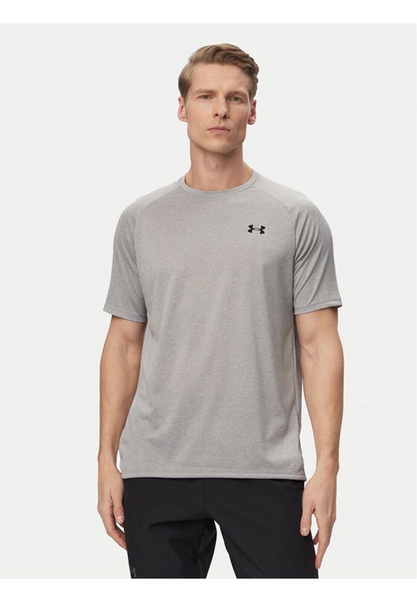 Under Armour T-Shirt UA Tech 2.0 1326413 Szary Regular Fit. Kolor: szary. Materiał: syntetyk