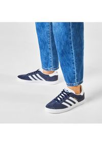Adidas - adidas Sneakersy Gazelle J BY9144 Granatowy. Kolor: niebieski. Materiał: skóra, zamsz #2
