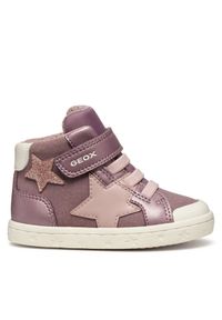 Sneakersy Geox. Kolor: fioletowy