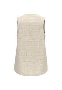 Koszulka tech. damska bez rękawów Odlo Tank crew neck ACTIVE 365 LINENCOOL. Kolor: szary. Długość rękawa: bez rękawów