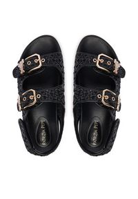 Patrizia Pepe Sandały PPJ383.31 Czarny. Kolor: czarny. Materiał: skóra #4