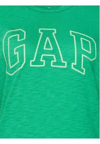 GAP - Gap T-Shirt 871344-04 Zielony Regular Fit. Kolor: zielony. Materiał: bawełna