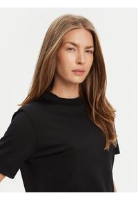 Calvin Klein T-Shirt LV044B206G Czarny Regular Fit. Kolor: czarny. Materiał: bawełna #3