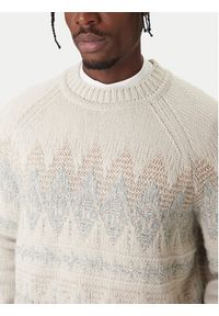 BOSS Sweter Karombo 50548686 Beżowy Regular Fit. Kolor: beżowy. Materiał: wełna #4