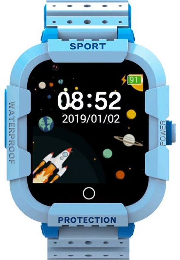 Smartwatch Rubicon RNCE75 Niebieski (SMASHE098). Rodzaj zegarka: smartwatch. Kolor: niebieski
