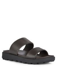 Geox Klapki U Spherica Ec6 U45GWA 00085 C6006 Brązowy. Kolor: brązowy. Materiał: skóra #5