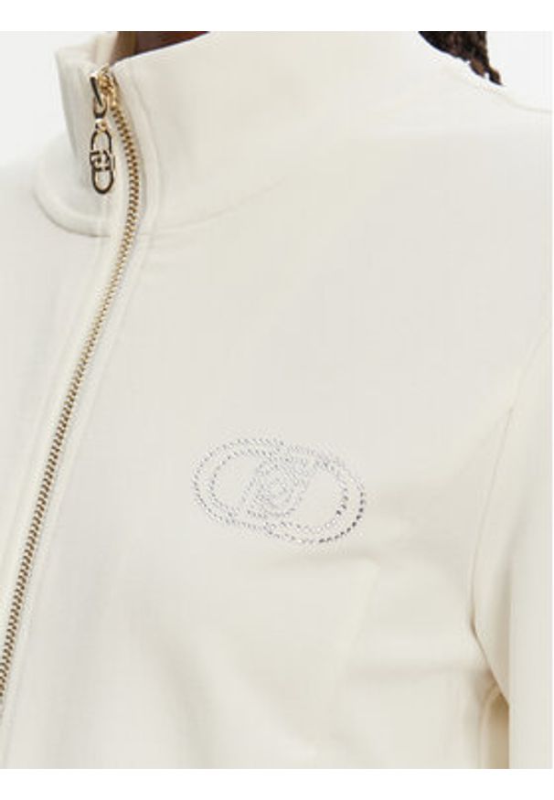 Liu Jo Sport Dres TA5233 FS090 Biały Regular Fit. Kolor: biały. Materiał: bawełna