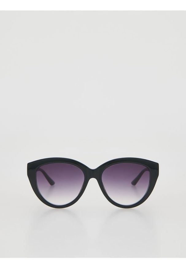 Reserved - Okulary przeciwsłoneczne - czarny. Kolor: czarny