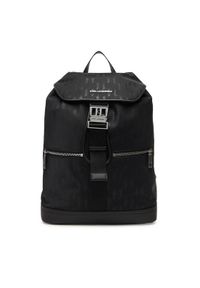 Karl Lagerfeld - KARL LAGERFELD Plecak A3M30162 Czarny. Kolor: czarny. Materiał: materiał