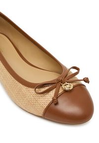 MICHAEL Michael Kors Baleriny Piper Flex 40S6PIFP2D Beżowy. Kolor: beżowy. Materiał: syntetyk #2