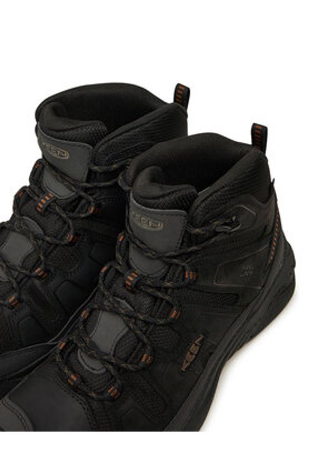 keen - Keen Trekkingi Circadia Mid Wp 1027841 Czarny. Kolor: czarny. Materiał: skóra. Sport: turystyka piesza