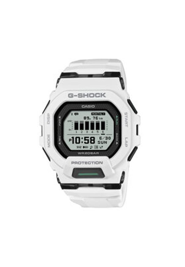 G-Shock Zegarek G-Squad GBD-200-7ER Biały. Kolor: biały
