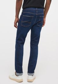 Mustang - Męskie Spodnie Jeansowe MUSTANG Frisco Skinny Denim Blue 1014243 5000 883 #5