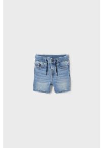 Mayoral szorty jeansowe dziecięce regulowana talia. Okazja: na co dzień. Kolor: niebieski. Materiał: jeans. Styl: casual