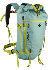 KOHLA - Plecak turystyczny Kohla Plecak Kohla ROCK 24L iceberg green/sulphur spring Uniwersalny. Styl: rockowy