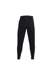 Spodnie treningowe męskie Under Armour Fleece Joggers Loose. Kolor: czarny. Materiał: bawełna. Długość: długie