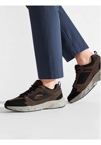 skechers - Skechers Trekkingi Oak Canyon 51893/CHBK Brązowy. Kolor: brązowy. Materiał: materiał. Sport: turystyka piesza #4