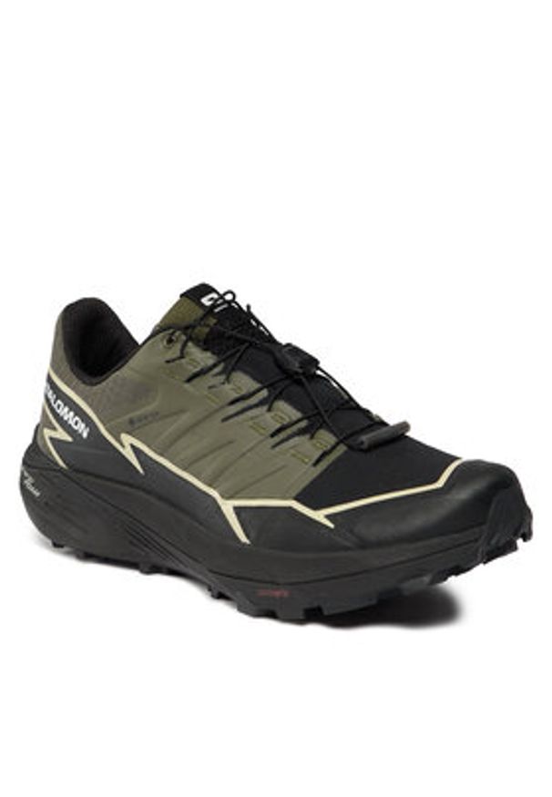 salomon - Salomon Buty do biegania Thundercross GORE-TEX L47383400 Zielony. Kolor: zielony. Technologia: Gore-Tex