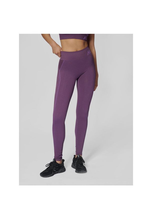Damskie legginsy Hummel Te Christel. Kolor: wielokolorowy, fioletowy, różowy. Materiał: materiał. Sport: fitness