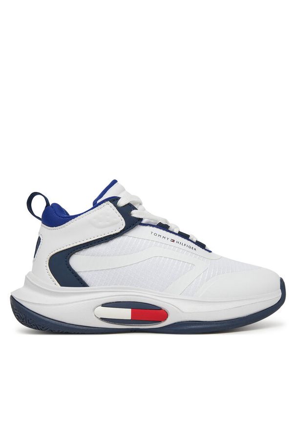 TOMMY HILFIGER - Sneakersy Tommy Hilfiger. Kolor: biały