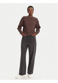Hugo - HUGO Bluza Daxandria 50527463 Brązowy Relaxed Fit. Kolor: brązowy. Materiał: bawełna