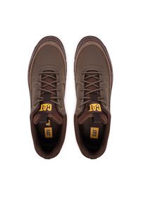 CAT Footwear Sneakersy Versage Lo P726426 Brązowy. Kolor: brązowy. Materiał: nubuk, skóra #6