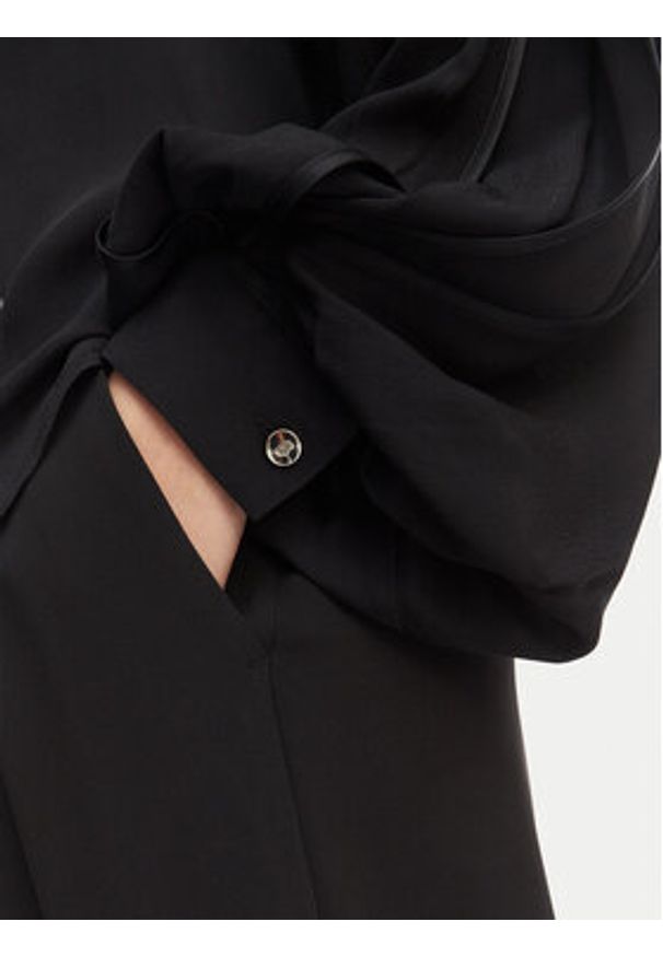 Babylon Bluzka EN0434 Czarny Regular Fit. Kolor: czarny. Materiał: wiskoza