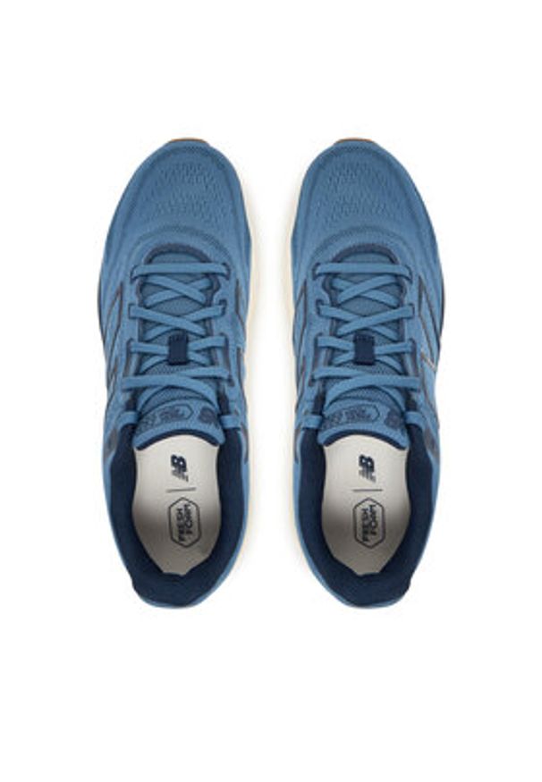 New Balance Buty do biegania 680 M680CS8 Niebieski. Kolor: niebieski. Materiał: materiał