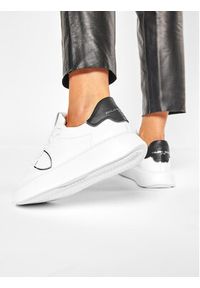 Philippe Model Sneakersy Temple BTLD V010 Biały. Kolor: biały. Materiał: skóra #4