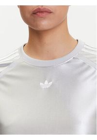 Adidas - adidas T-Shirt adicolor Teamgeist JD0254 Szary Regular Fit. Kolor: szary. Materiał: syntetyk #3