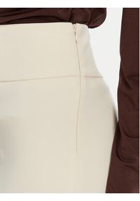 Rinascimento Spodnie materiałowe CFC0122830003 Écru Regular Fit. Materiał: syntetyk #5